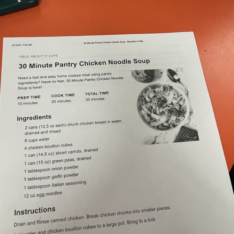 recipe