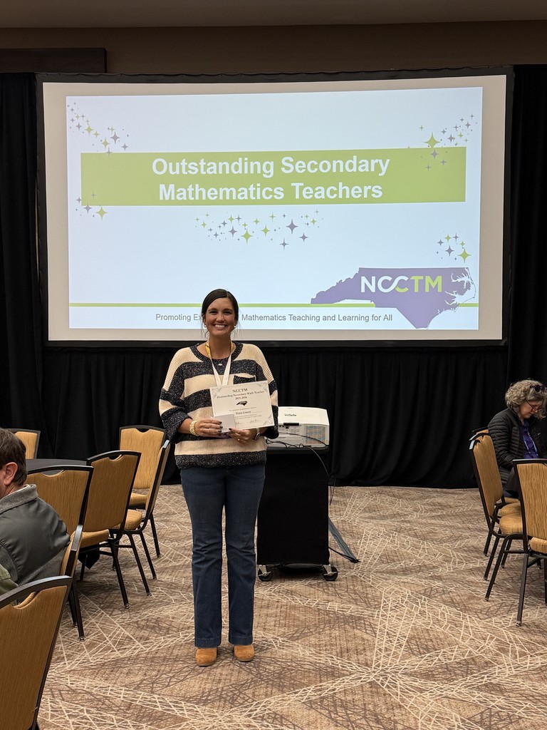 Math teacher, Mrs. Lowery