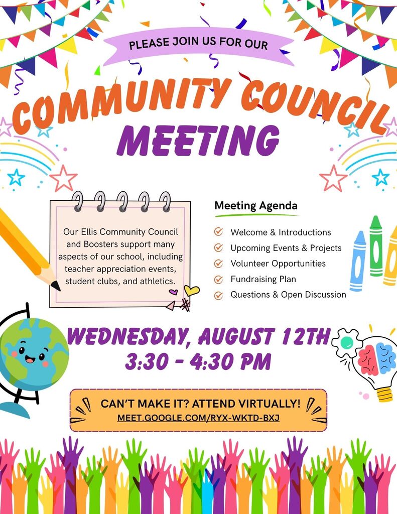 Community Council Meeting Informaton