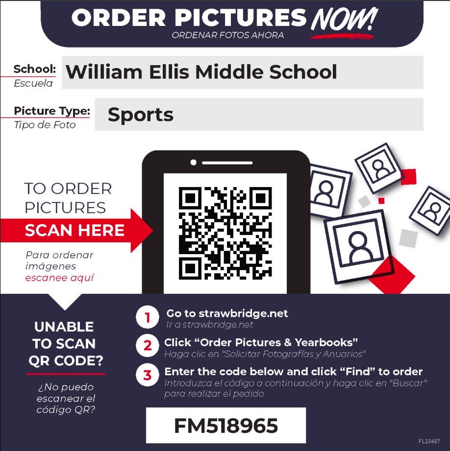 Fall Sports Pictures QR Code