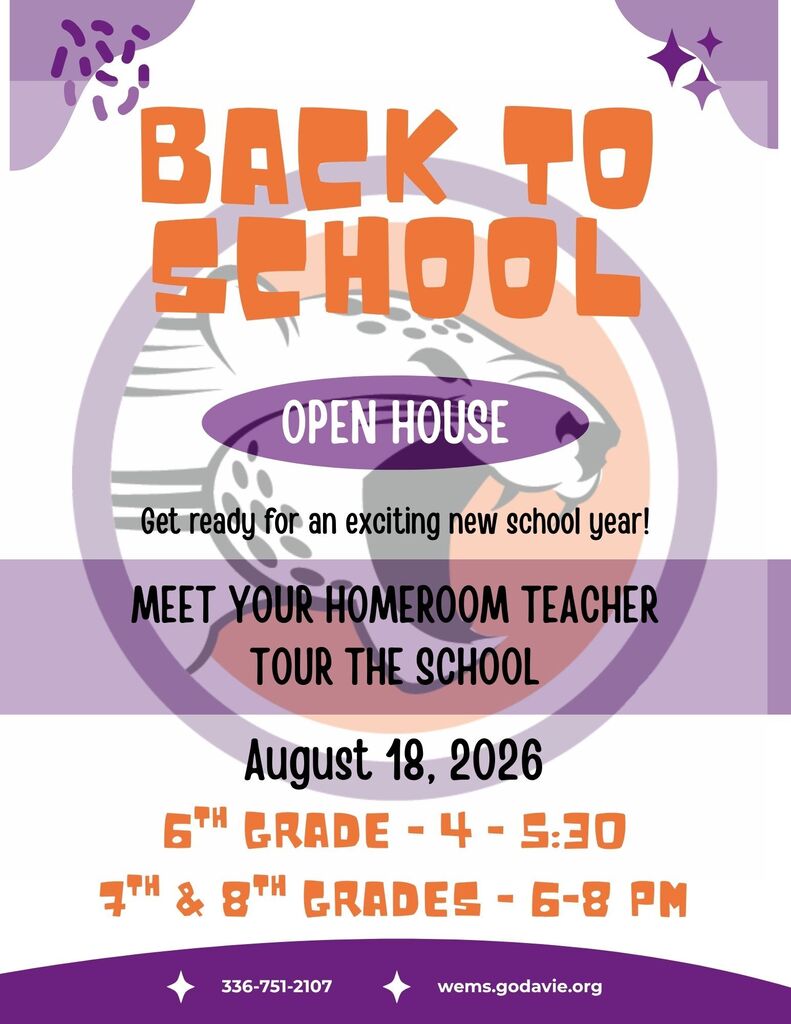 Back to School Open House Flyer