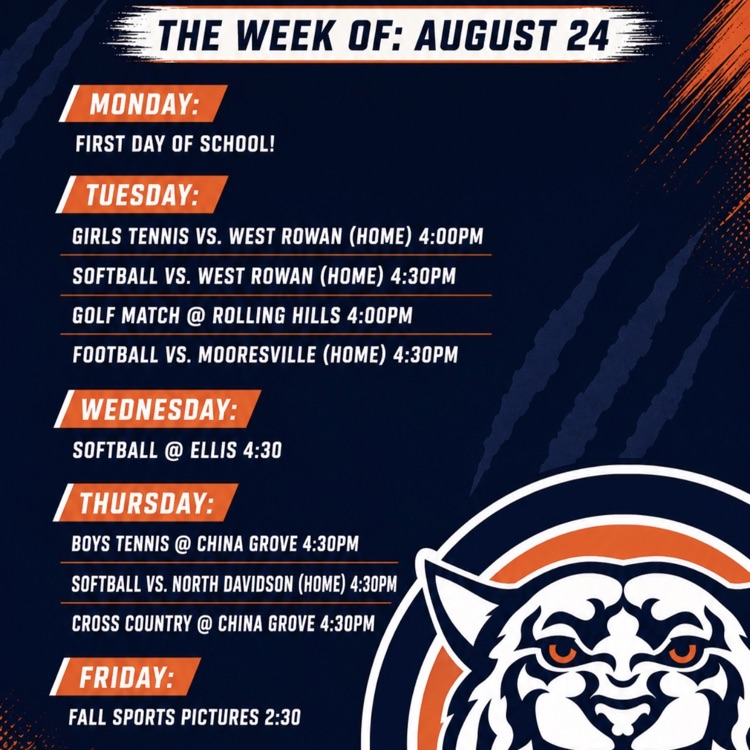 athletics week of 8/24