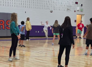 Students in Gym