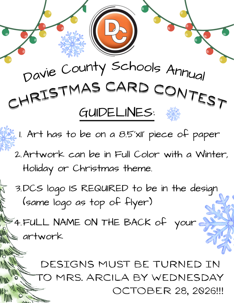 DCS Christmas Card Guidelines