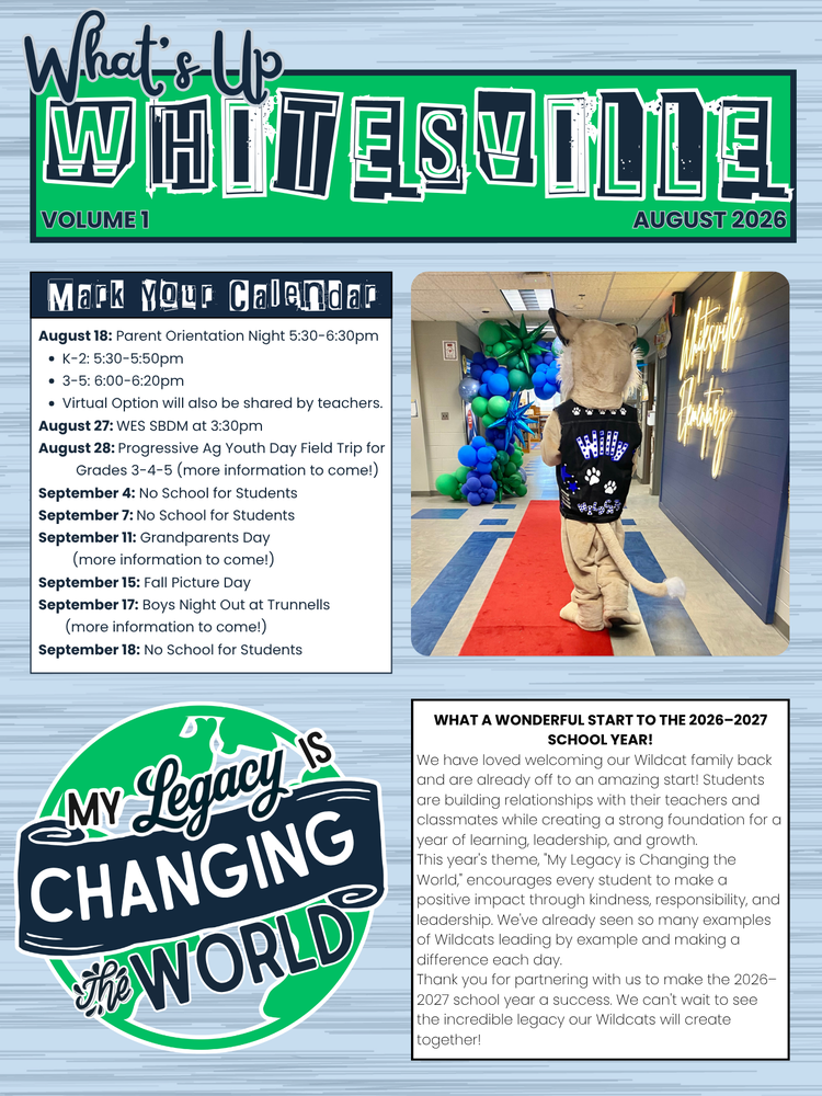 August Newsletter Cover