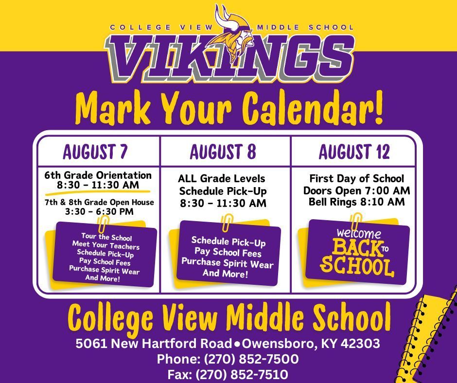 back to school dates