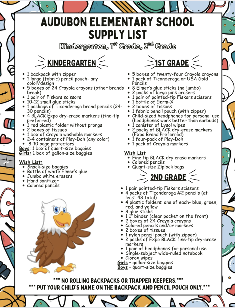 Primary Supply Lists