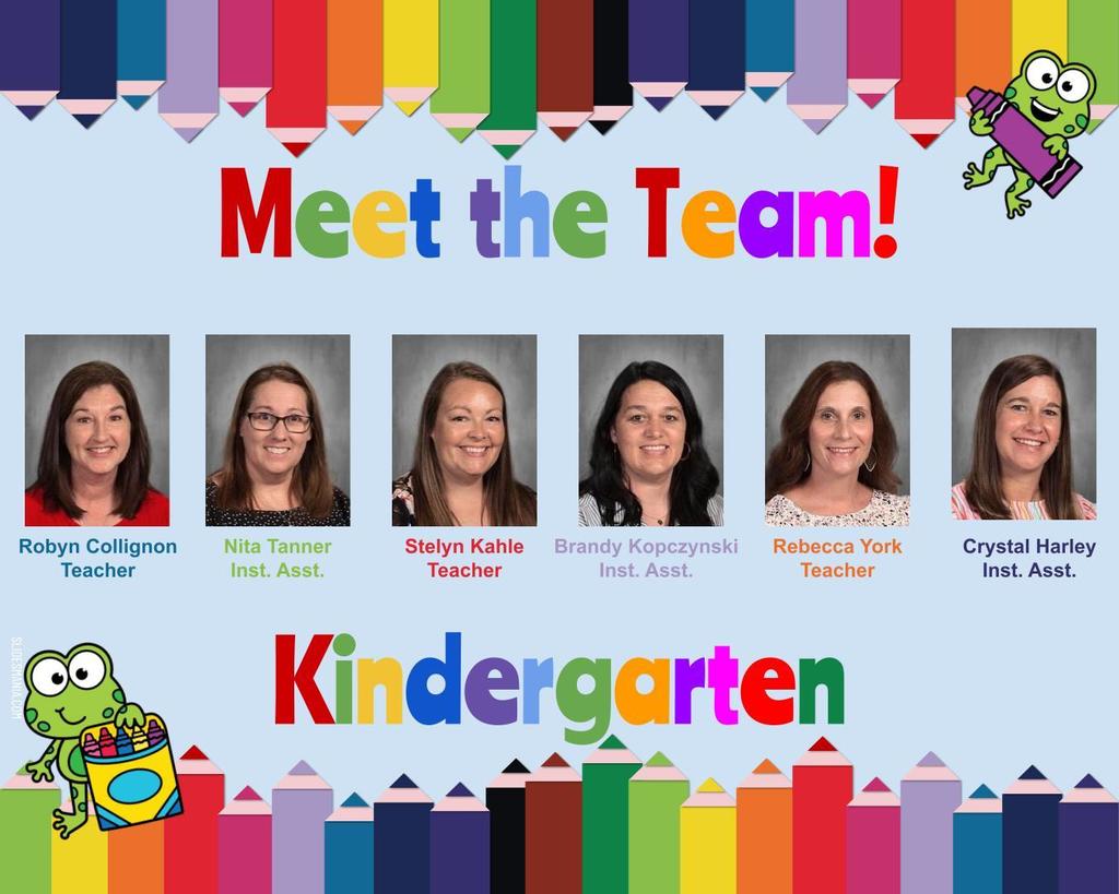 Meet the Teacher Kindergarten Picture