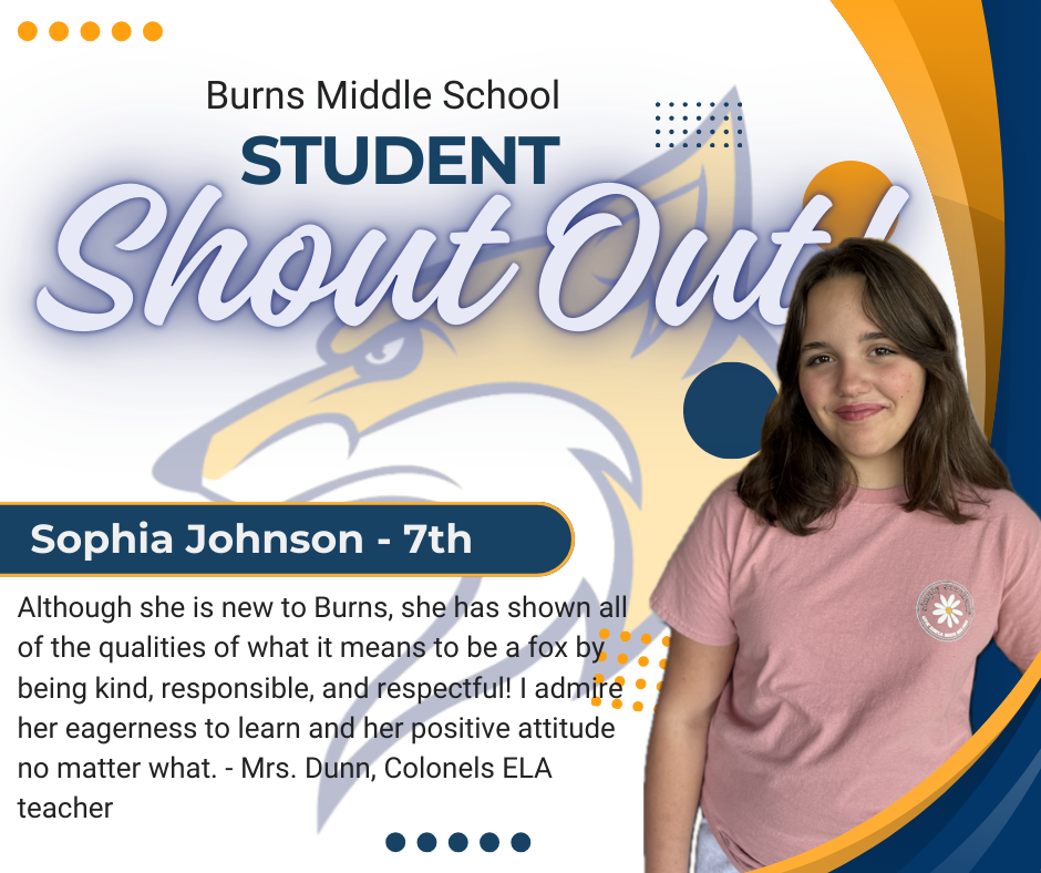 Sophia Johnson Shout Out