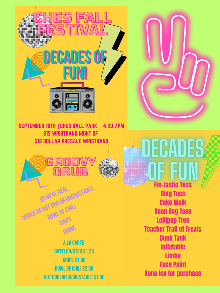 Decades Fall Festival Advertisement