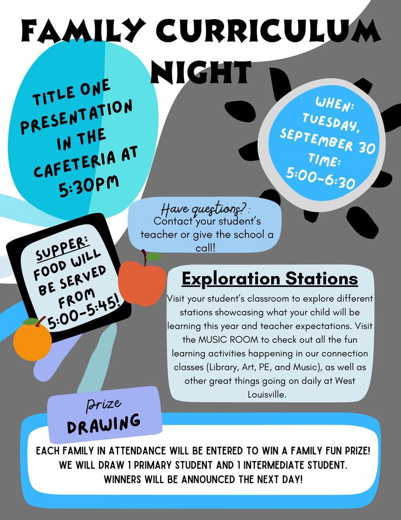 Curriculum night   9.30.25