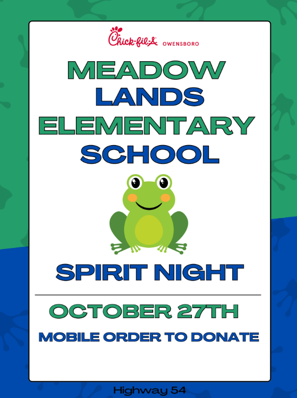 Spirit Night Flyer