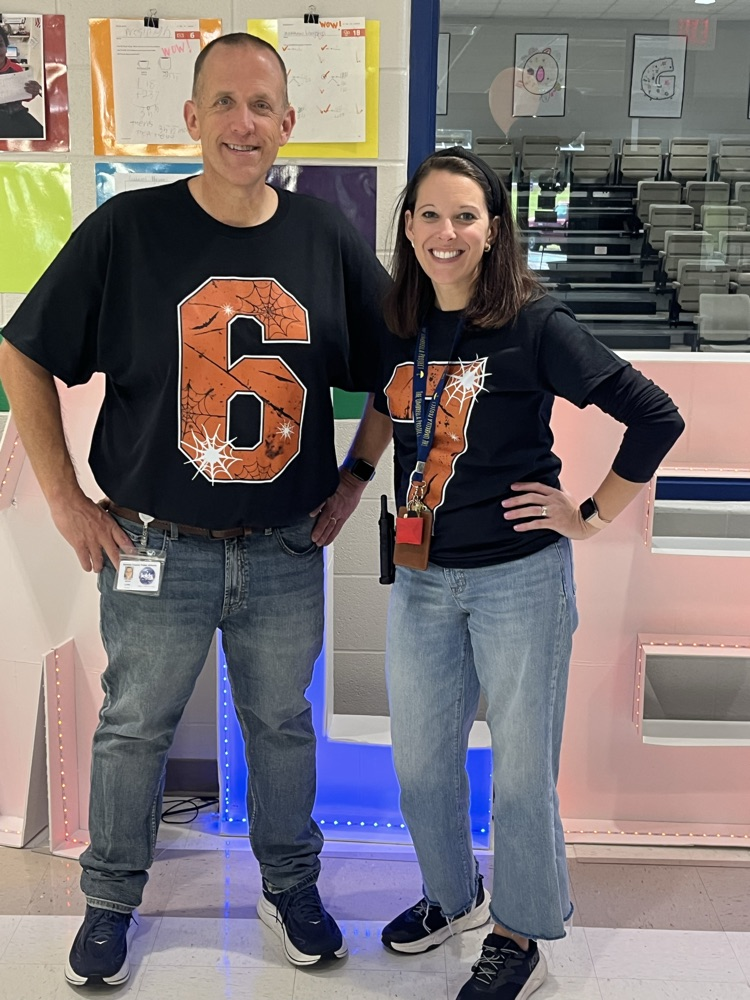 staff dressed up for Halloween