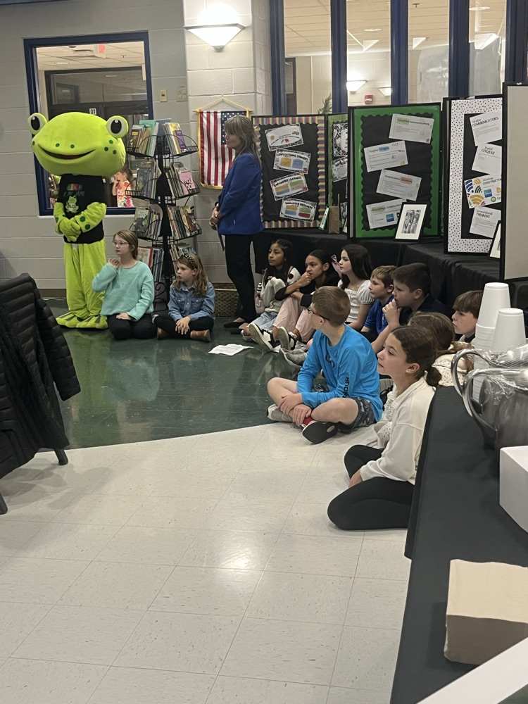 students waiting to present 