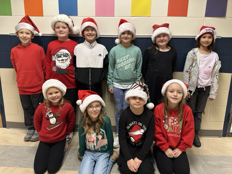 Day 2 of Holiday dress up fun-Santa hat