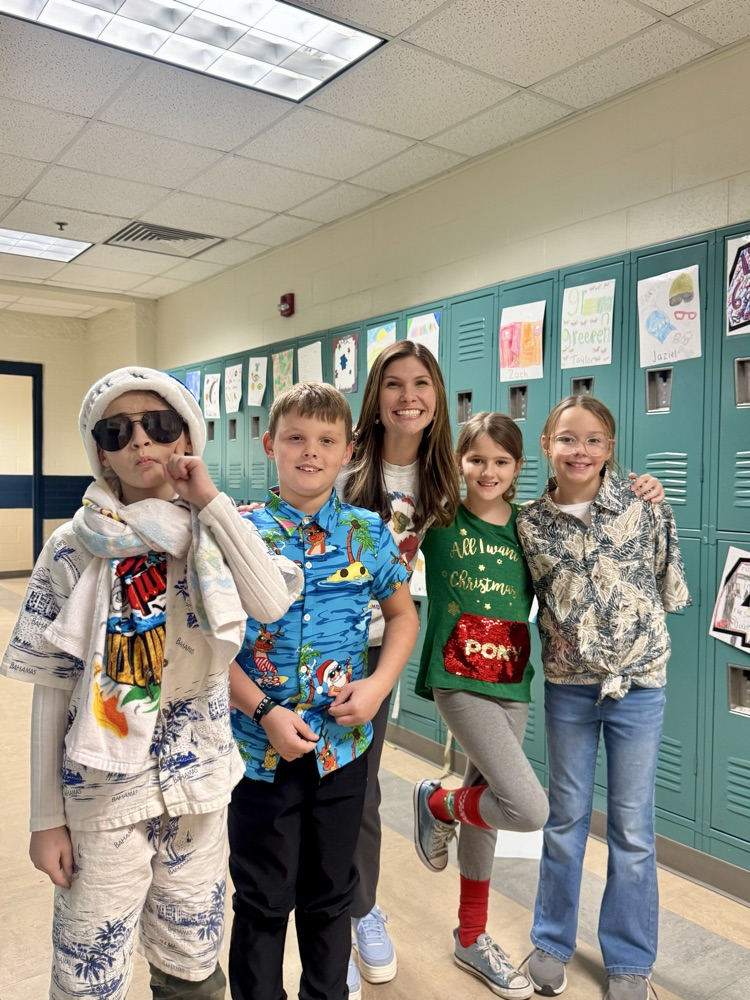 Christmas Vacation Holiday dress up day
