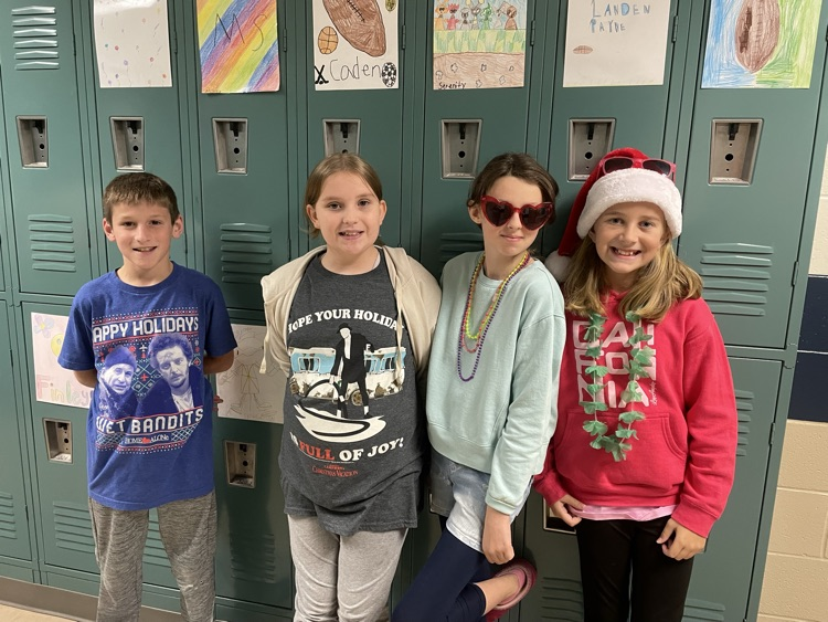 Christmas Vacation Holiday dress up day