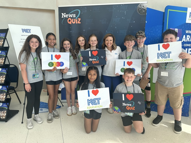 stlp team at KET news quiz