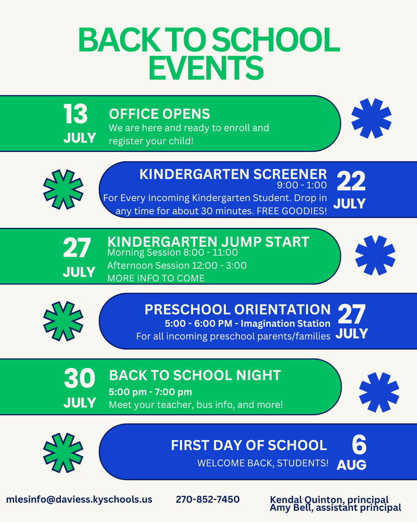 Back to School Events