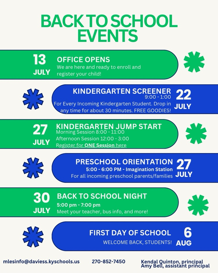 back to school events