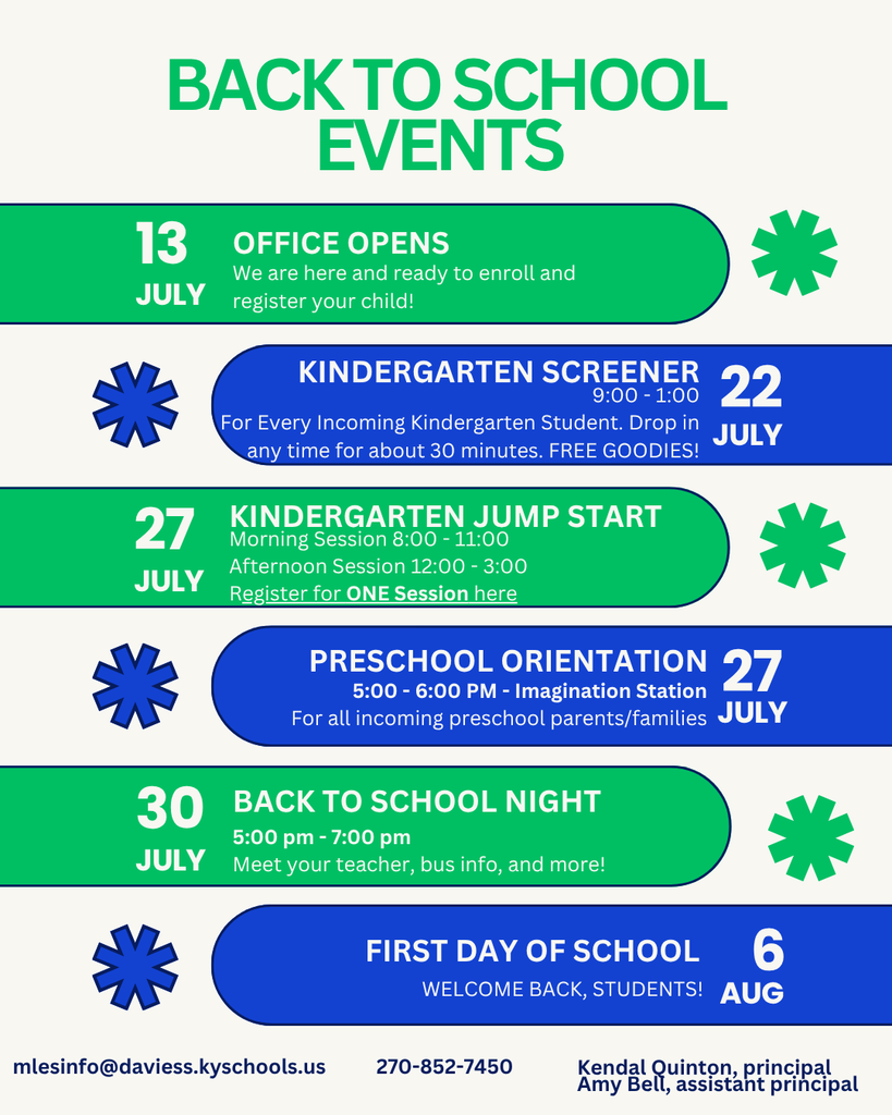 Back to School Events