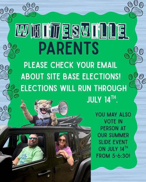 Site Base Election Happening Now!