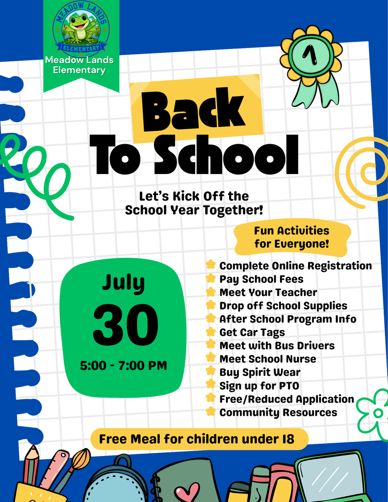 Back to School Night Flyer