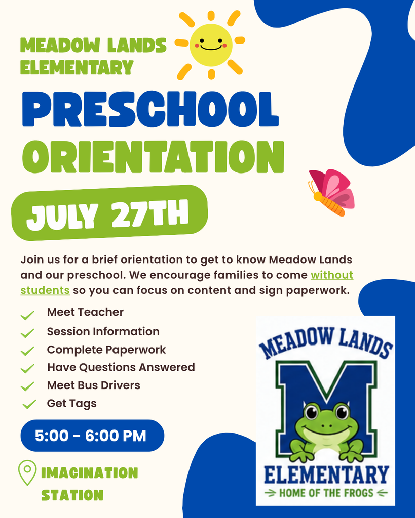 Preschool Orientation Flyer
