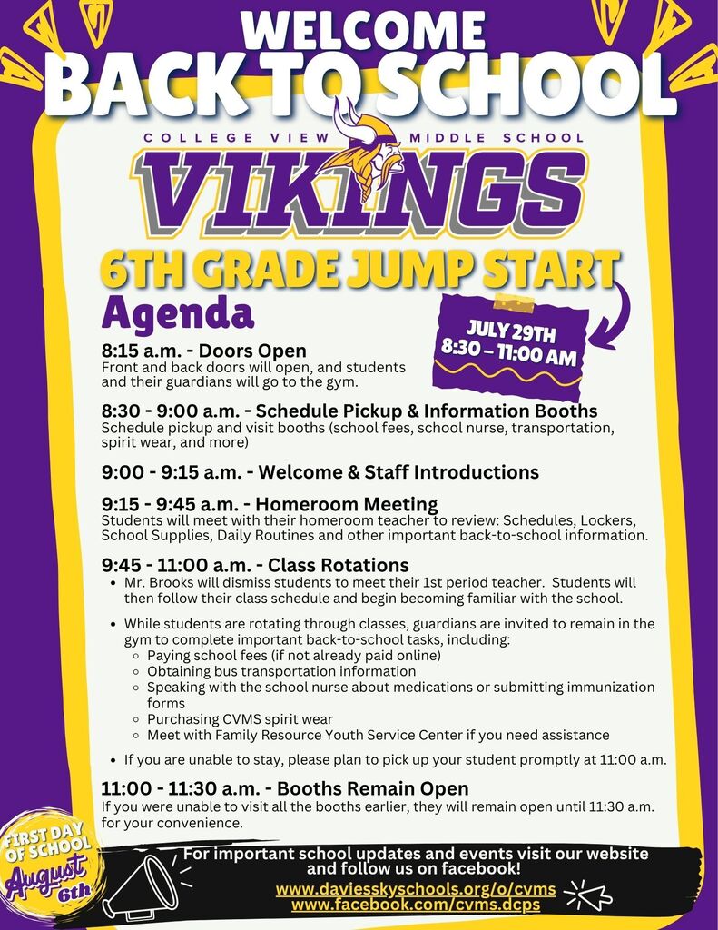 6th grade jump start