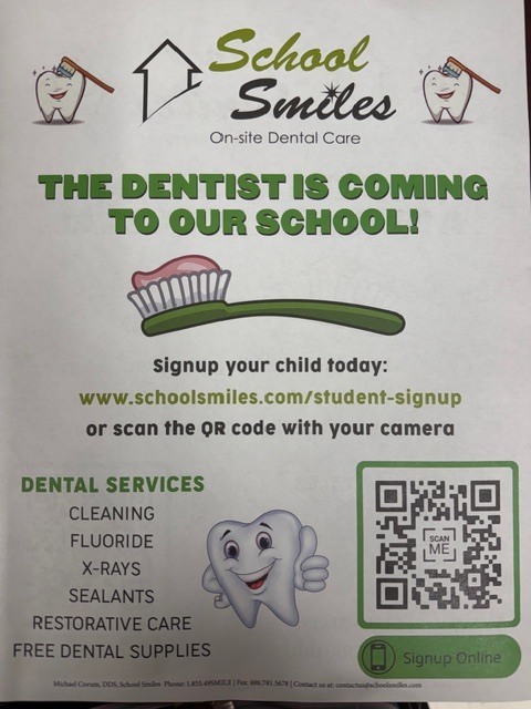 School Smiles Flyer