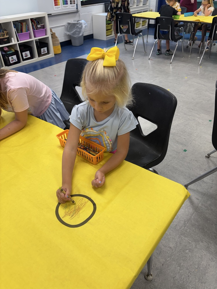 Shapes and art for our youngest learners!