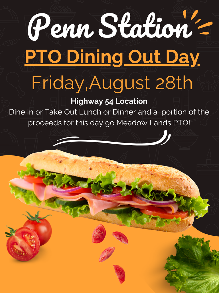Penn Station PTO Dining Out Flyer