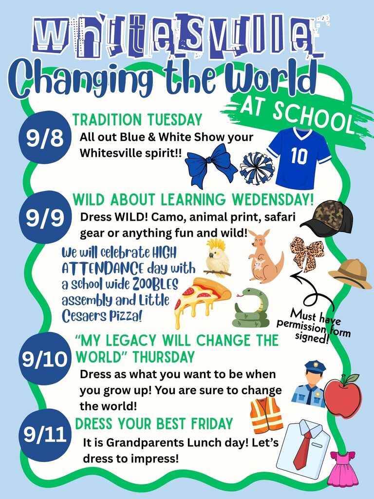 Dress-up days!