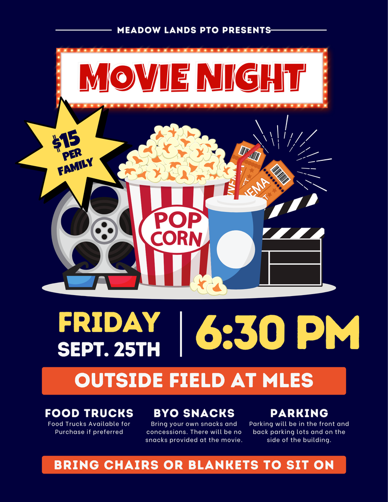 Family Movie Night Flyer