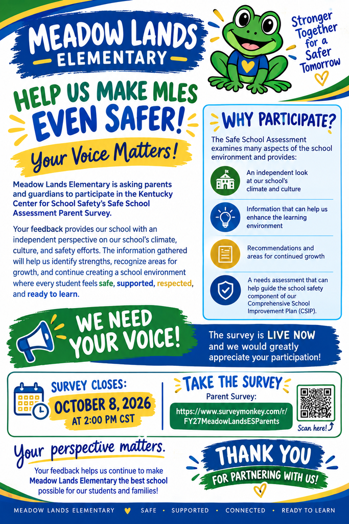Parent Survey Flyer