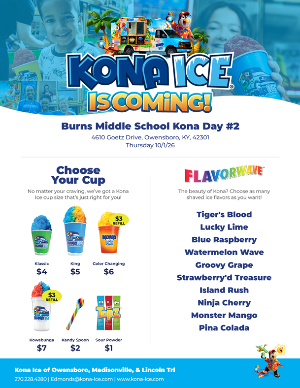 kona ice flyer