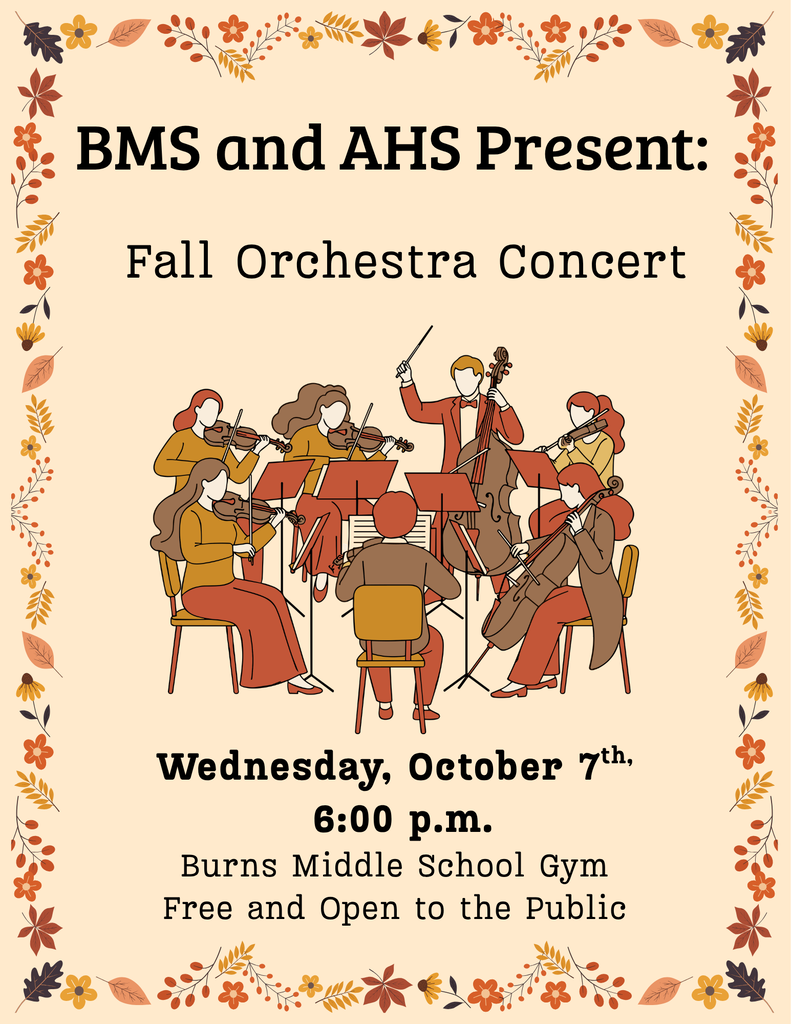 orchestra concert flyer