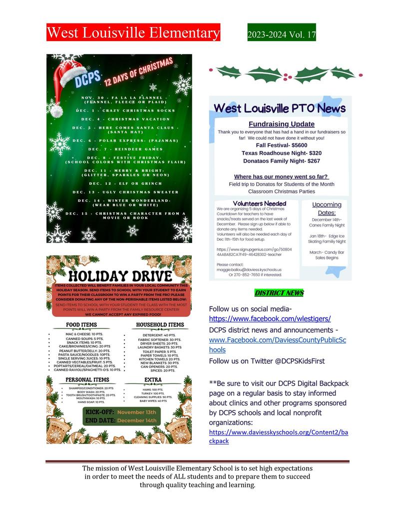 Newsletter 12.08.23