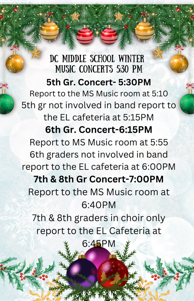 MS Winter Concerts