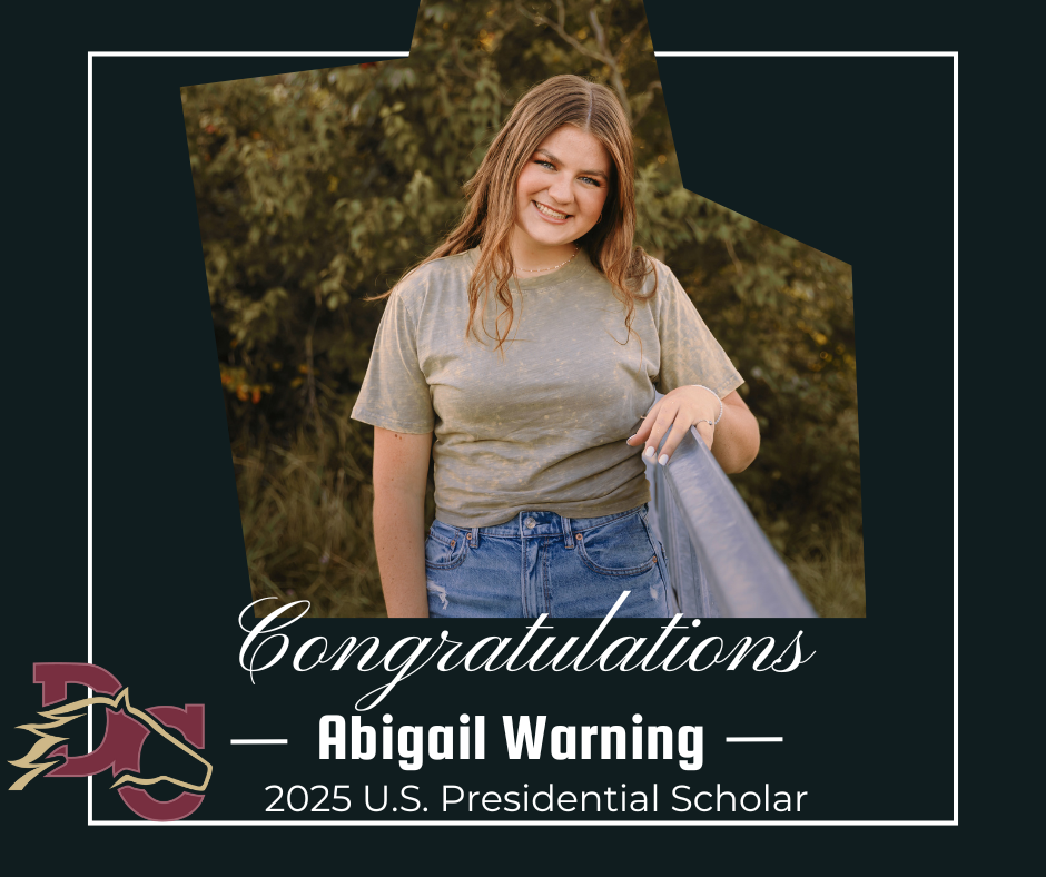 Congratulations Abigail Warning