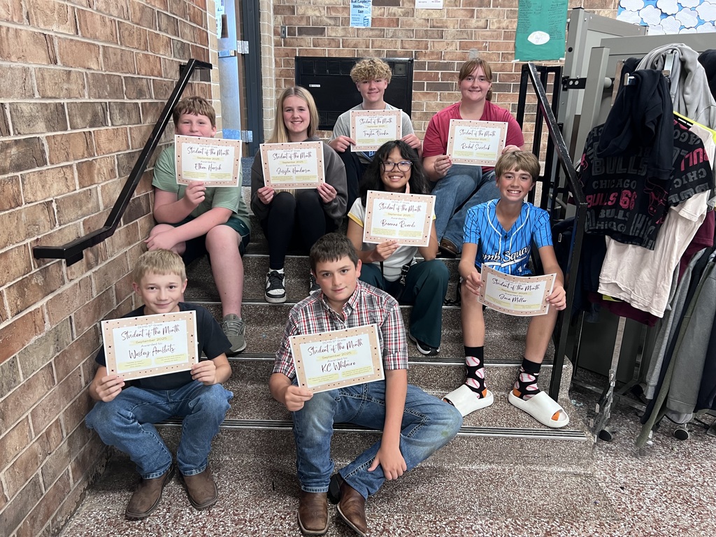 Students of the Month!!