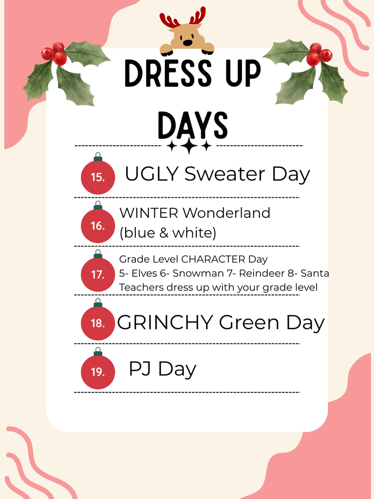 Dress Up Days