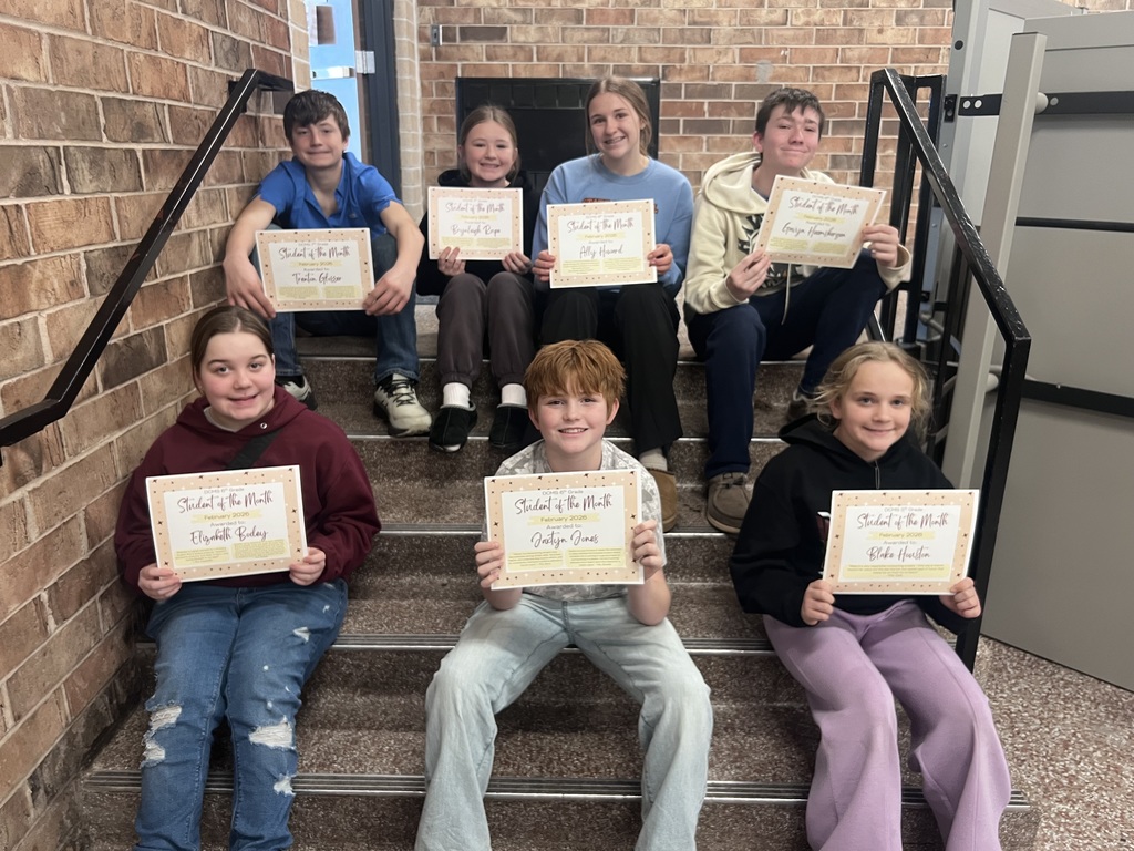 Students of the Month!!