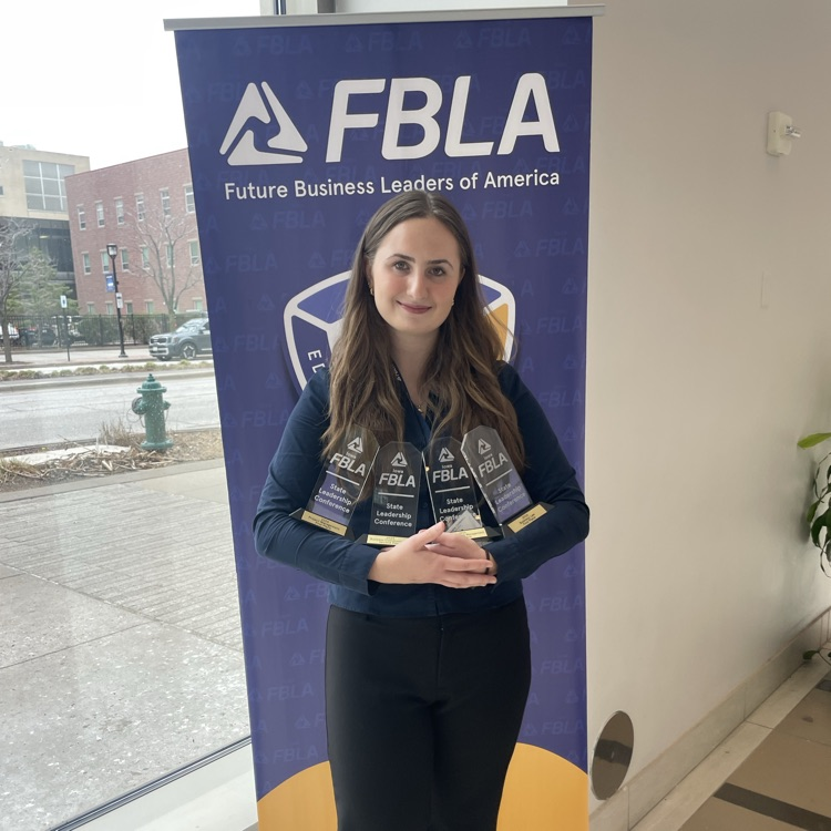 Sophia Ermakov with her four trophies!