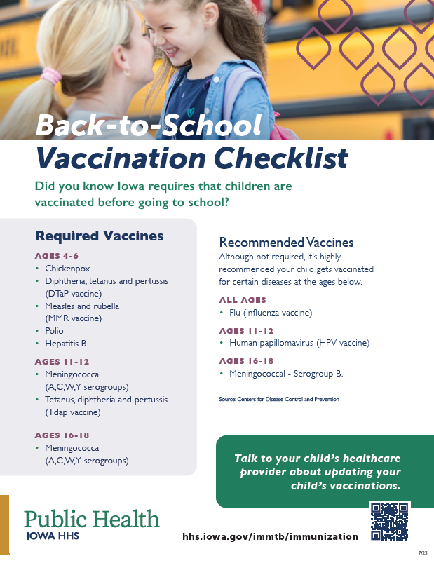 Vaccination Checklist