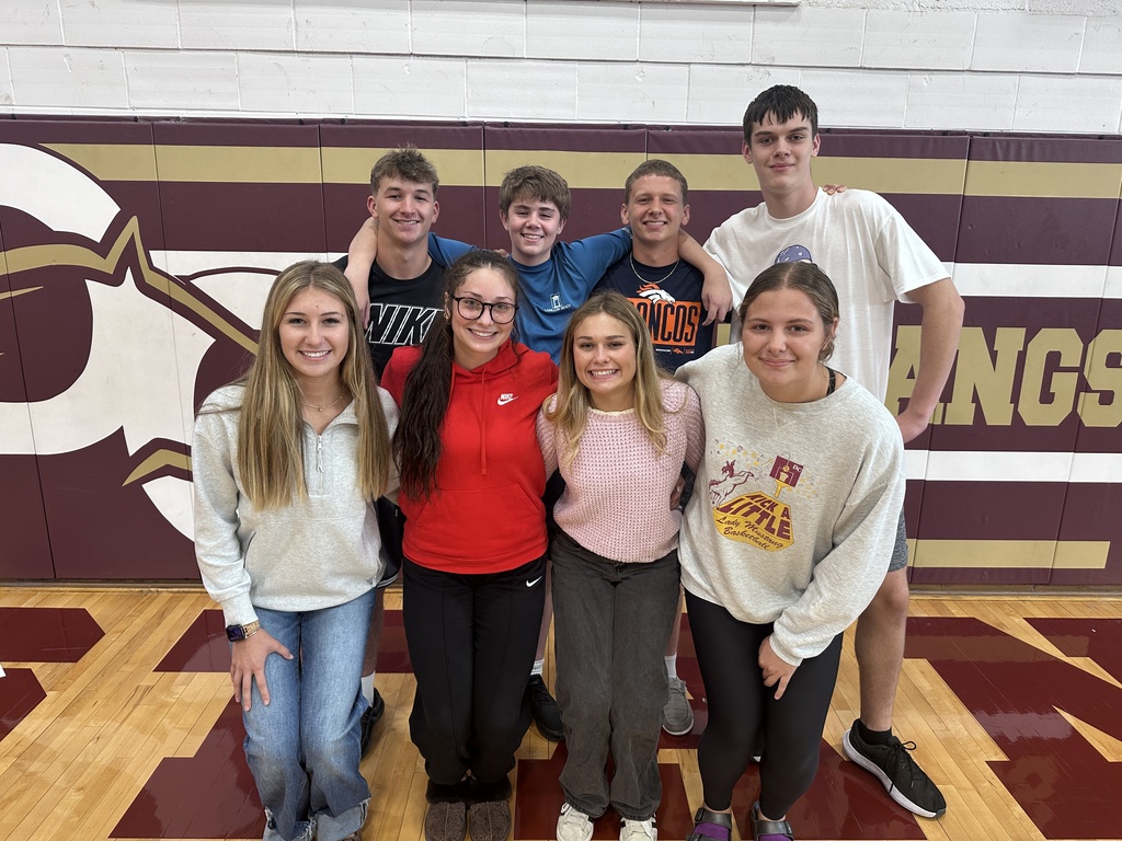 Junior Homecoming court