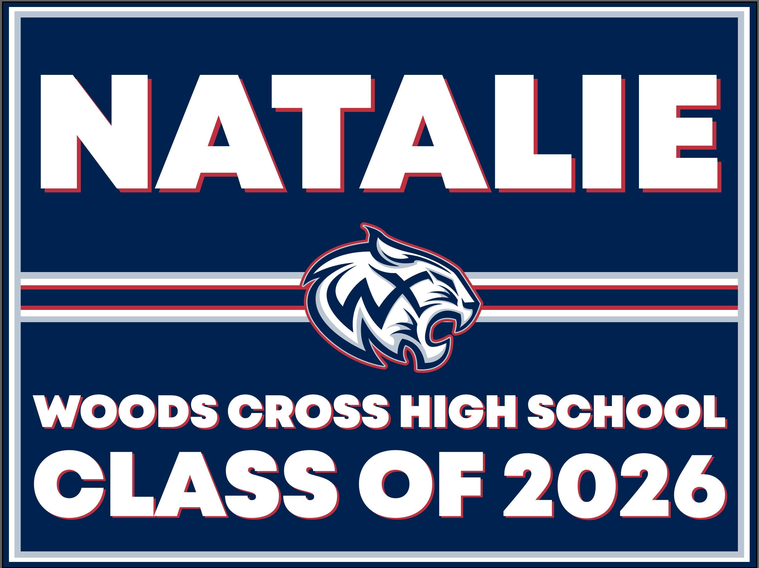 ★アメリカ軍＊第１０ＳＦ＊トロイの木馬スポーツパラシュートクラブ徽章（実物） Class of 26 Senior Yard Signs | Woods Cross High
