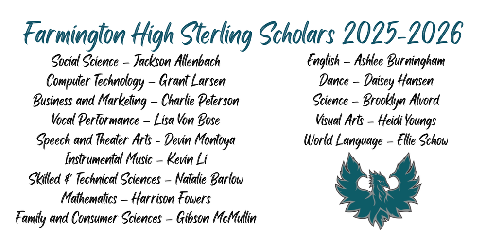 Sterling Scholars '25-'26