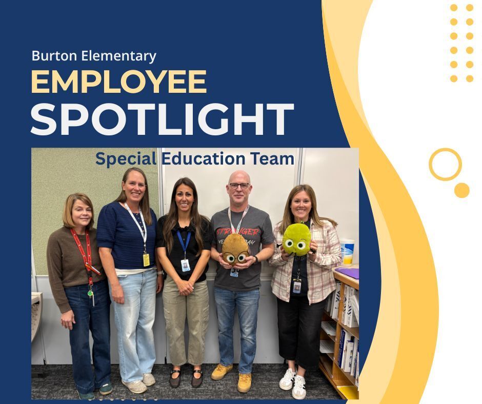 Employee spotlight special education team