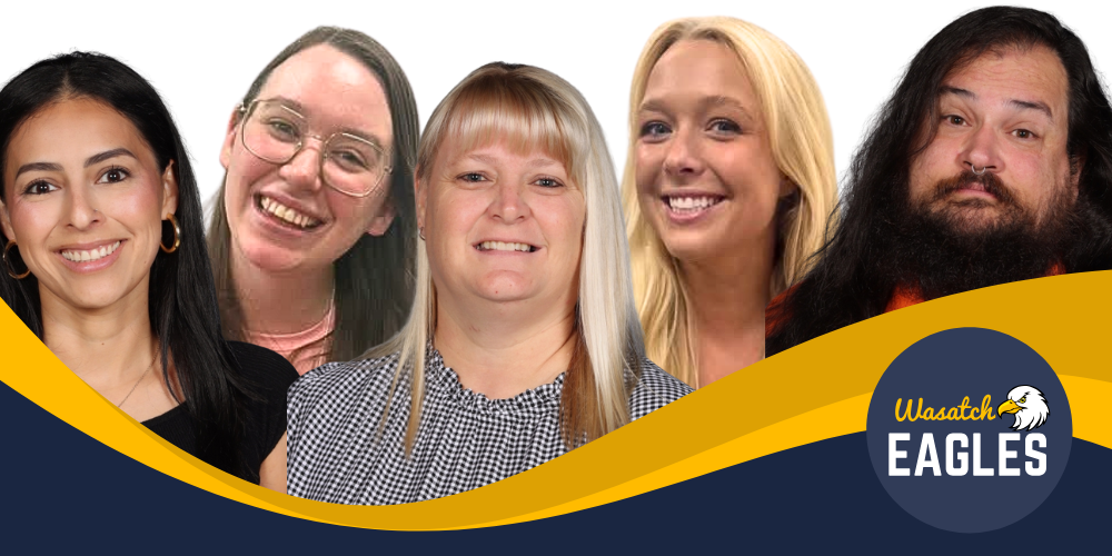 A group picture of Wasatch Elementary's special ed team